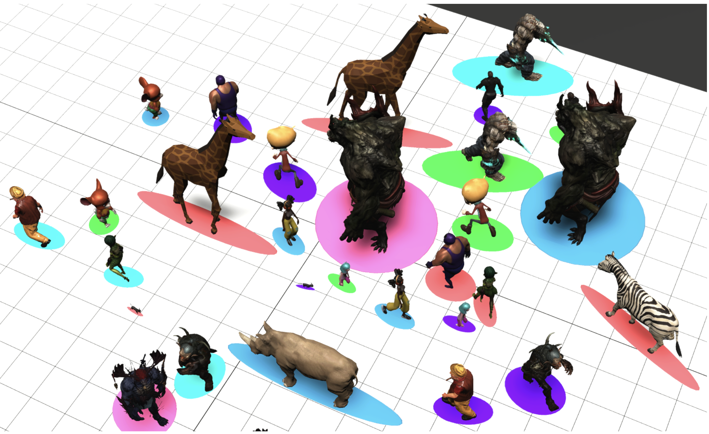 Deformable Elliptical Particles for Predictive Mesh-Adaptive Crowds